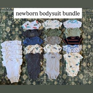 Newborn Bodysuit Bundle | 20 Piece | Short Sleeve
